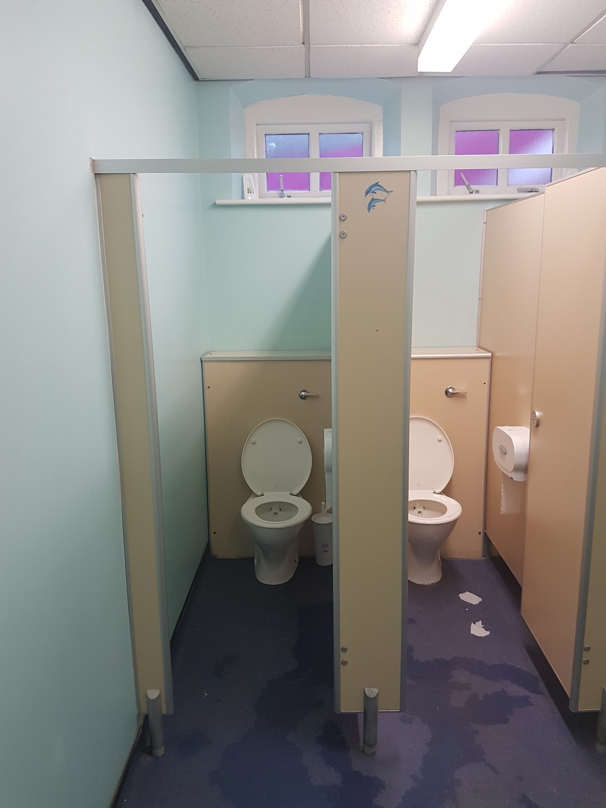 Sparkling new School Toilets