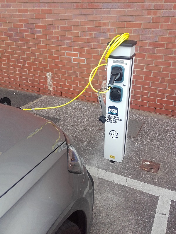 FSH installs it's first Electric Vehicle Charge Point!