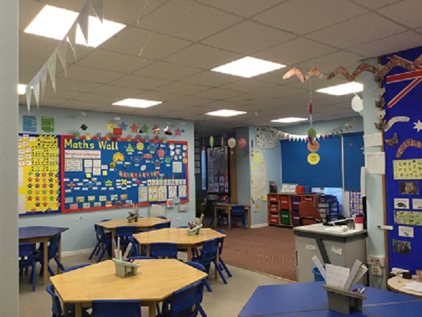 School LED Lighting Upgrade via Salix Loan